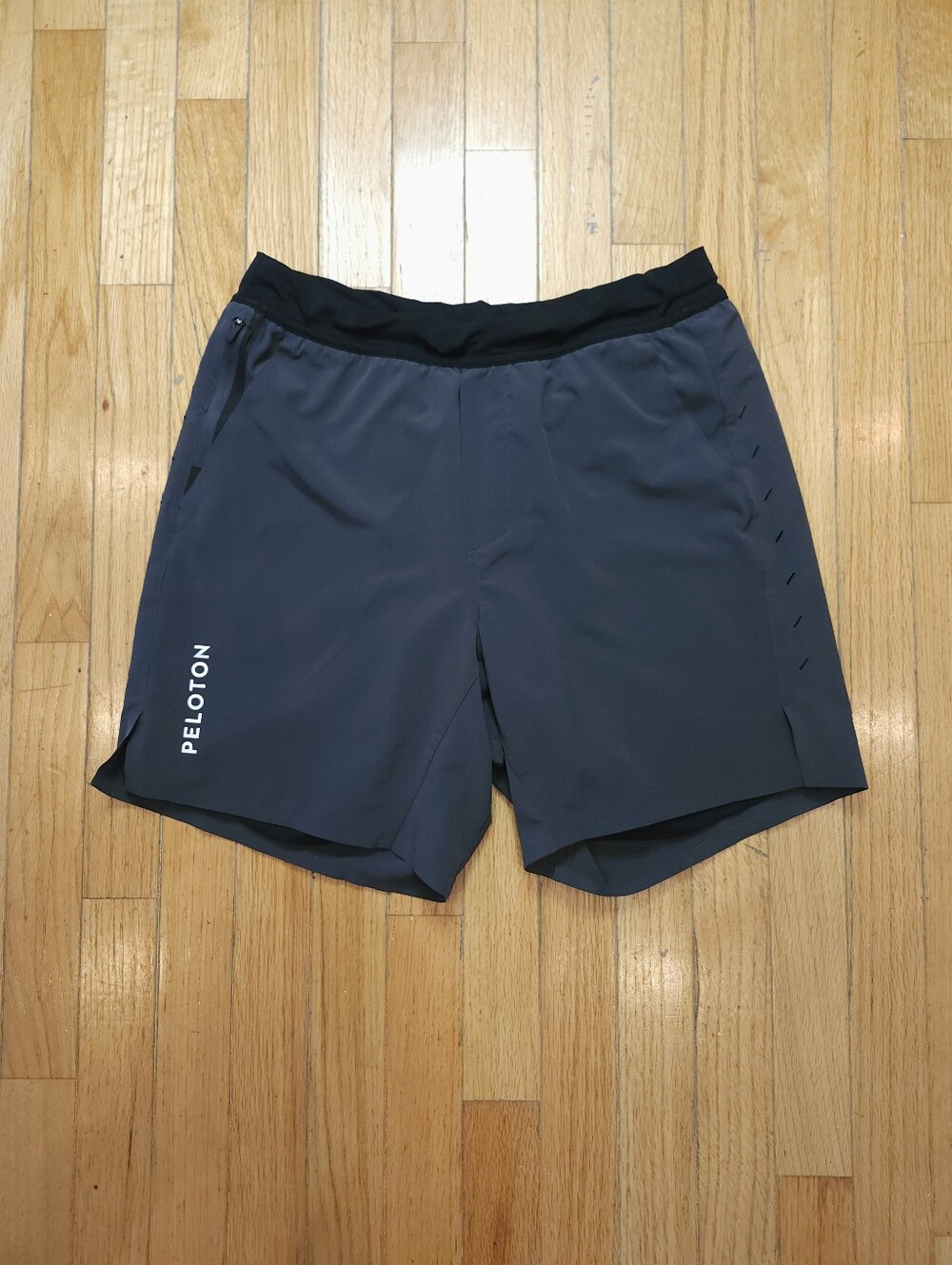 Ten Thousand Mens Interval Shorts Size M Peloton Grey Lined 7 Inch